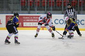 Hockey Match KS Cracovia 1906 Vs MMKS Podhale Nowy Targ In Krakow