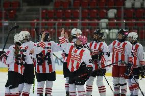 Hockey Match KS Cracovia 1906 Vs MMKS Podhale Nowy Targ In Krakow