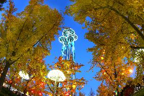 Olympic Tower in Beijing