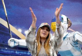 Autograph show of Ukrainian sabre fencer Olga Kharlan in Kyiv