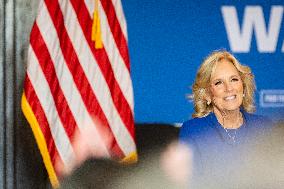 First Lady Jill Biden Campaigns For Harris-Walz In Harrisburg, PA