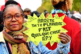 March Against the High Cost of Living in the Overseas Territories - Paris