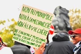 March Against the High Cost of Living in the Overseas Territories - Paris