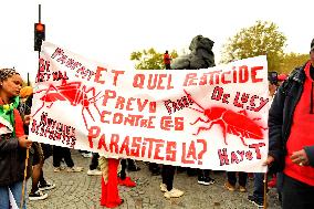 March Against the High Cost of Living in the Overseas Territories - Paris