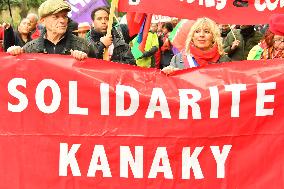 March Against the High Cost of Living in the Overseas Territories - Paris