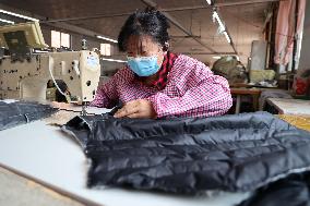 China Manufacturing Industry Down Jackets