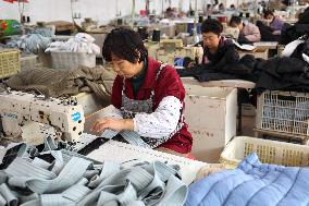 China Manufacturing Industry Down Jackets