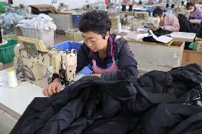 China Manufacturing Industry Down Jackets