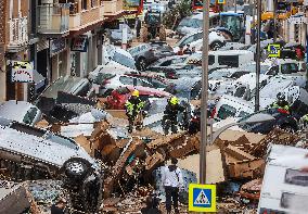 Spain Disaster Death Toll Reaches 214 - Valencia