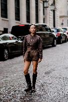 PFW - Nina Ricci Street Style