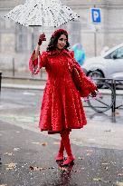 PFW - Mugler Street Style