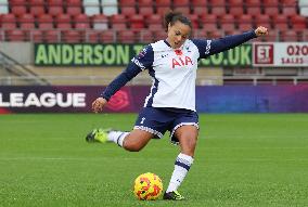 Tottenham Hotspur v West Ham United - Barclays Women's Super League