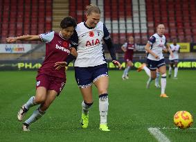 Tottenham Hotspur v West Ham United - Barclays Women's Super League