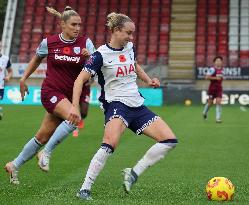 Tottenham Hotspur v West Ham United - Barclays Women's Super League