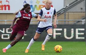 Tottenham Hotspur v West Ham United - Barclays Women's Super League