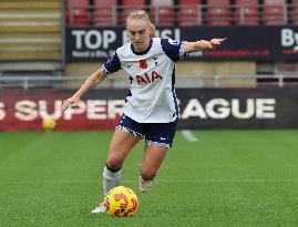 Tottenham Hotspur v West Ham United - Barclays Women's Super League