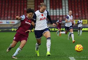 Tottenham Hotspur v West Ham United - Barclays Women's Super League