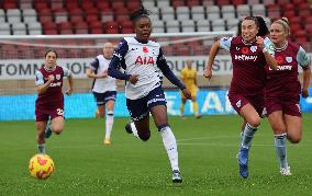 Tottenham Hotspur v West Ham United - Barclays Women's Super League