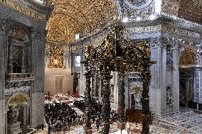 Pope prays for Cardinals and Bishops who died in the past year - Vatican