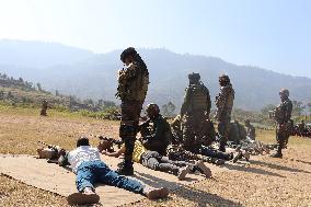 Indian Army Trains Village Defence Guards