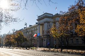 Prime Minister's Office building in Warsaw