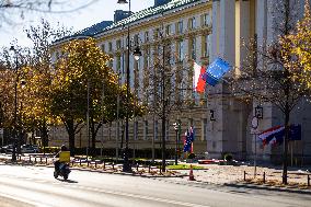 Prime Minister's Office building in Warsaw