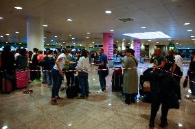 Barcelona Airport Diverts 12 Flights Due To The Rains