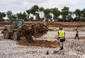 Seventh Day of The Effects of The Dana in Valencia - Spain