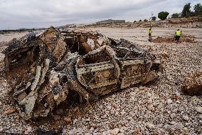 Seventh Day of The Effects of The Dana in Valencia - Spain