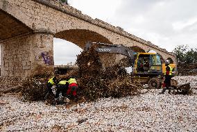 Seventh Day of The Effects of The Dana in Valencia - Spain