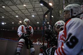 Hockey Match KS Cracovia 1906 Vs MMKS Podhale Nowy Targ In Krakow