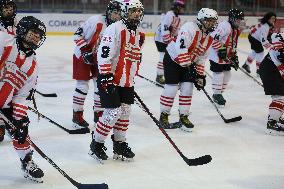 Hockey Match KS Cracovia 1906 Vs MMKS Podhale Nowy Targ In Krakow