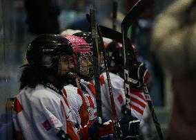 Hockey Match KS Cracovia 1906 Vs MMKS Podhale Nowy Targ In Krakow