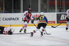 Hockey Match KS Cracovia 1906 Vs MMKS Podhale Nowy Targ In Krakow