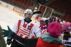 Hockey Match KS Cracovia 1906 Vs MMKS Podhale Nowy Targ In Krakow