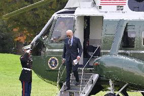 DC: President Biden hold a White House arrivals