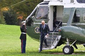 DC: President Biden hold a White House arrivals