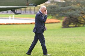 DC: President Biden hold a White House arrivals