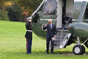 DC: President Biden hold a White House arrivals