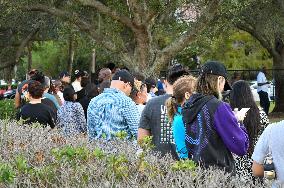 Residents Voting In Florida US