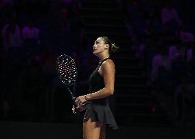 WTA Finals 2024 - Day 3