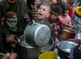 Famine Stalks Gaza