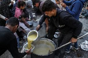 Famine Stalks Gaza