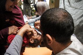 Polio Vaccinations Resume - Gaza