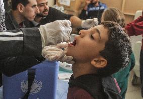 Polio Vaccinations Resume - Gaza