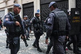 Protest Against The Privatization Of State Schools In São Paulo