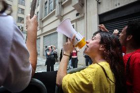 Protest Against The Privatization Of State Schools In São Paulo