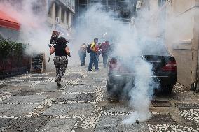 Protest Against The Privatization Of State Schools In São Paulo