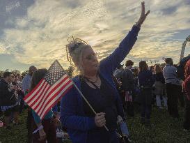 Supporters Gather For Harris DC Rally - Washington