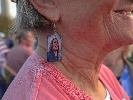 Supporters Gather For Harris DC Rally - Washington